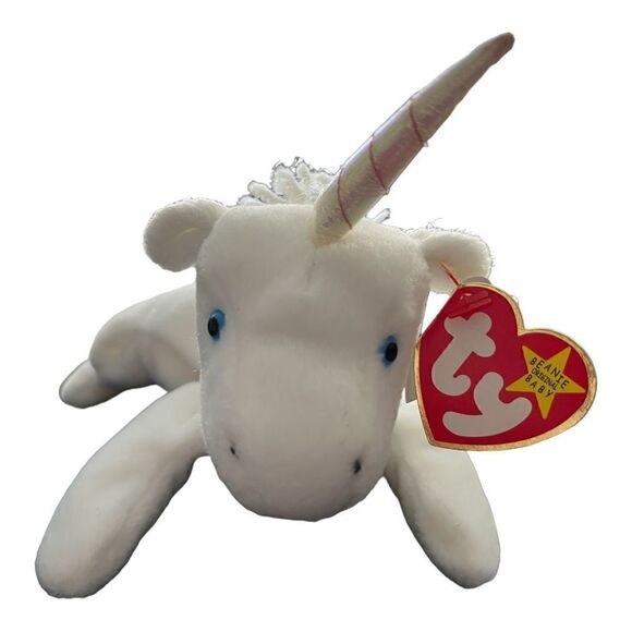 Retired & Rare 1993 Original Ty Beanie Babies Mystic the Unicorn. - Picture 1 of 7